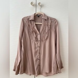 Express dusty pink  button down shirt.
